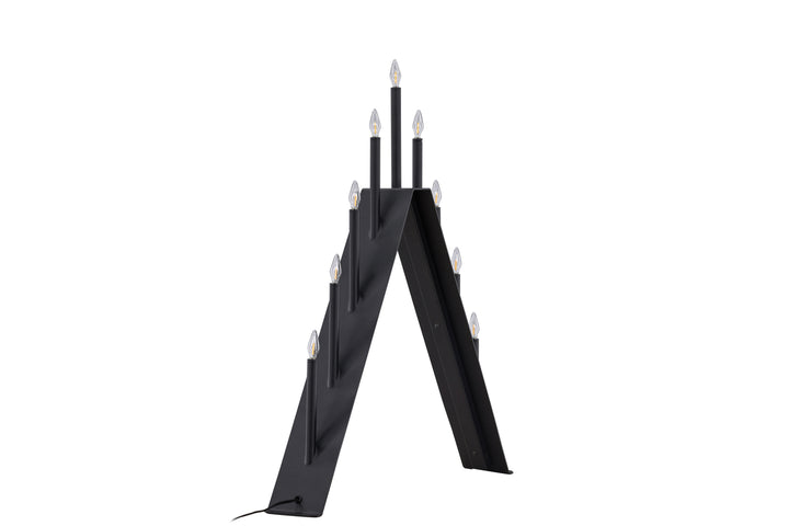 Åre Adventsljusstake Svart