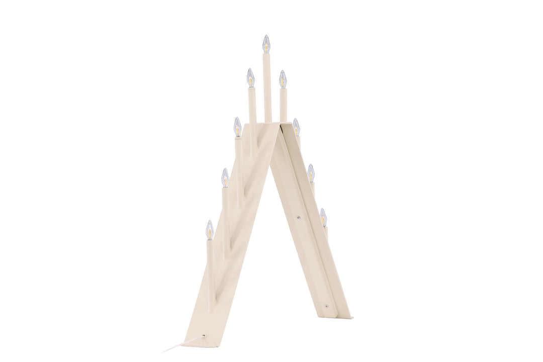 Åre Adventsljusstake Beige