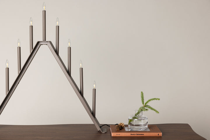 Åre Adventsljusstake Mocka