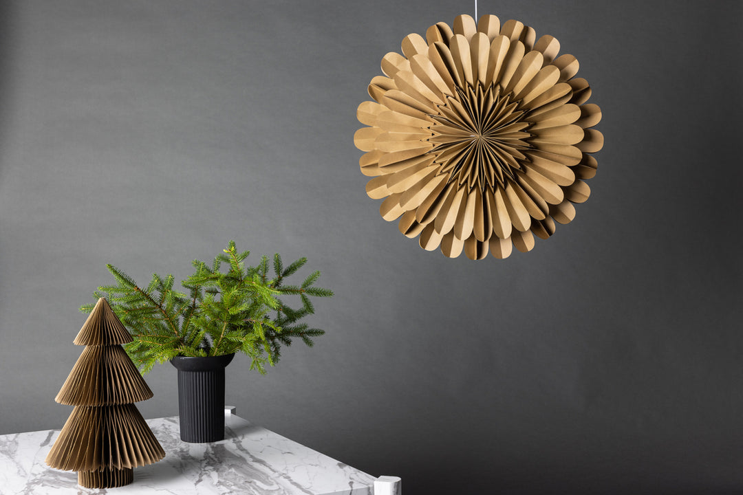 Järvsön Adventsstjärna Brun