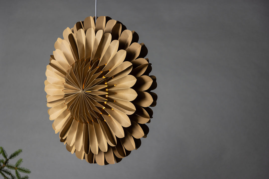 Järvsön Adventsstjärna Brun