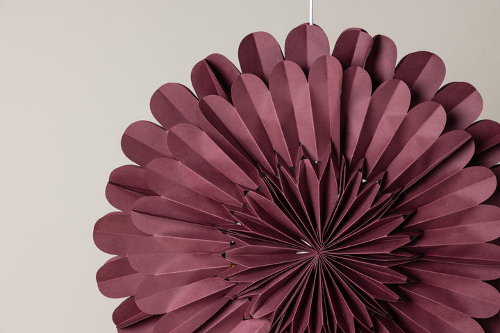 Järvsön Adventsstjärna Mörkröd