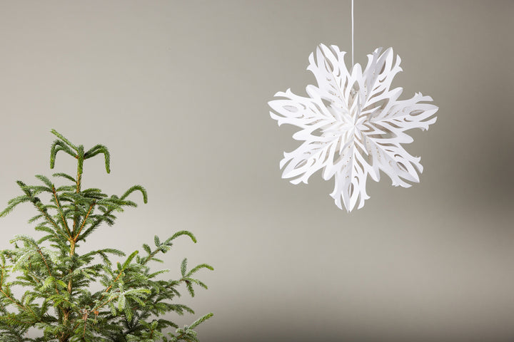 Hundfjället Adventsstjärna Vit