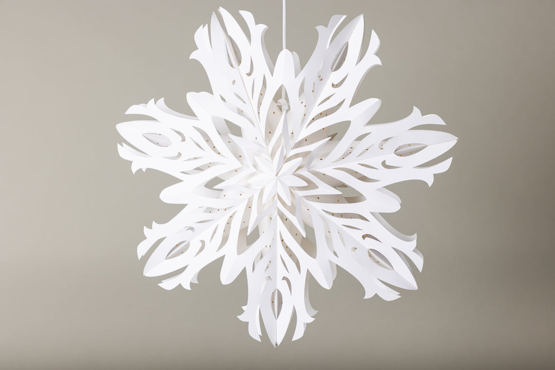 Hundfjället Adventsstjärna Vit