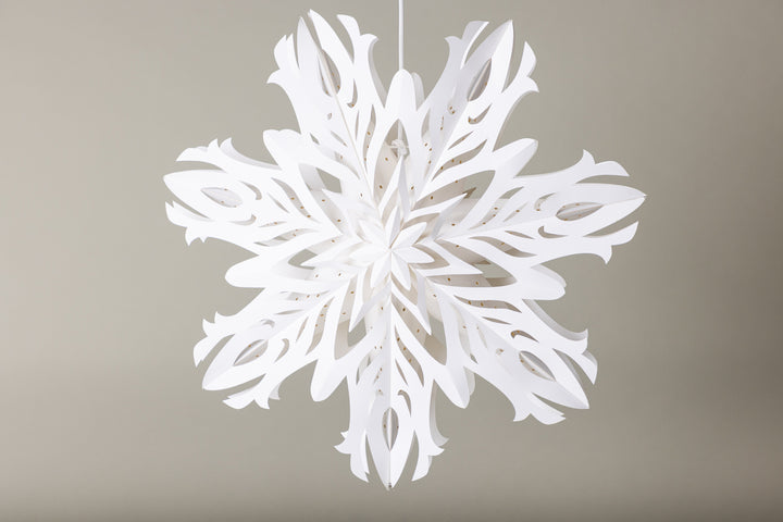 Hundfjället Adventsstjärna Vit