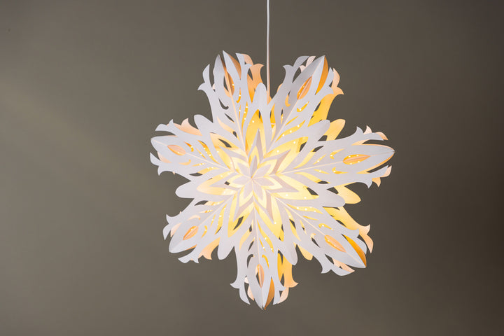 Hundfjället Adventsstjärna Vit