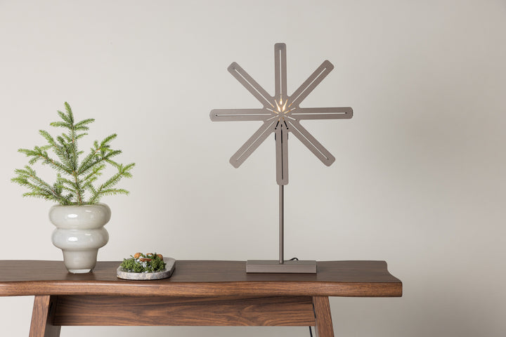 Säfsen Adventssjärna Mocka 40x67