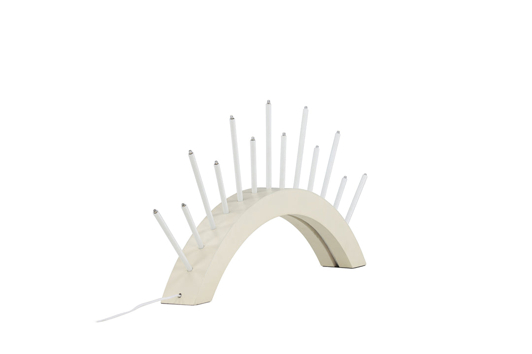 Björnrike Adventsljusstake Beige