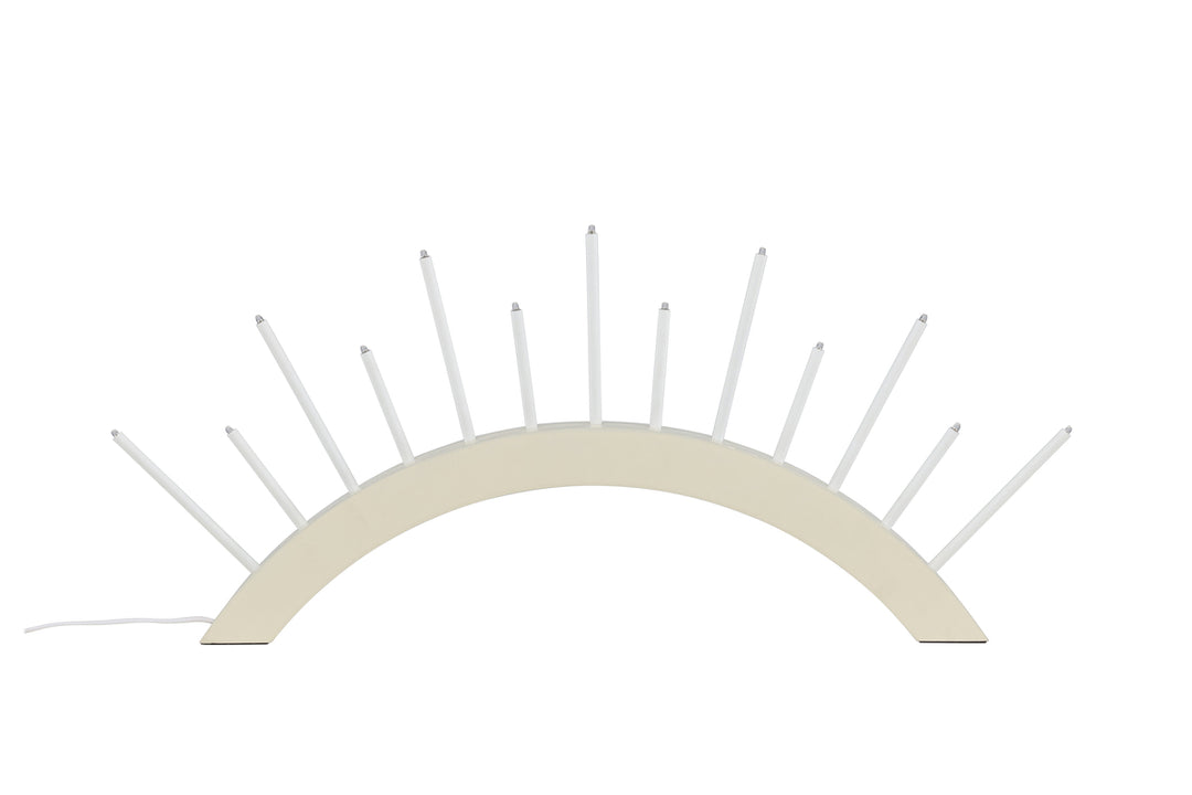 Björnrike Adventsljusstake Beige