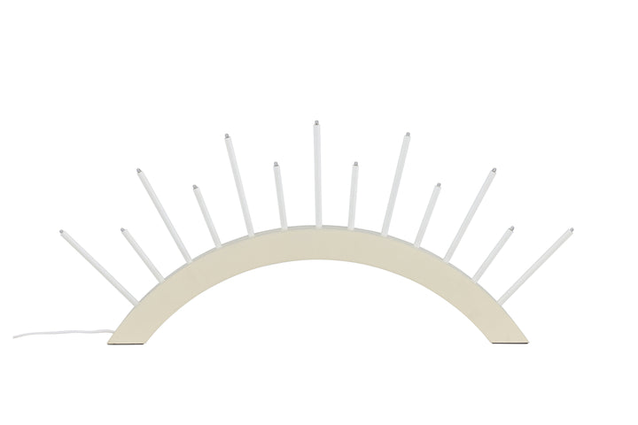 Björnrike Adventsljusstake Beige