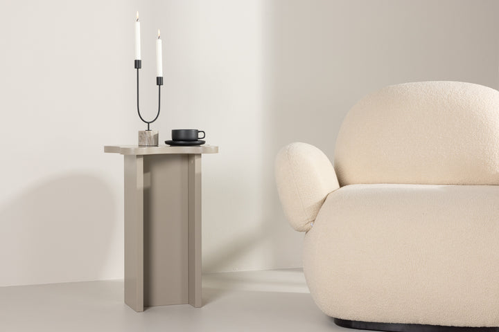 Molde Sidobord Beige