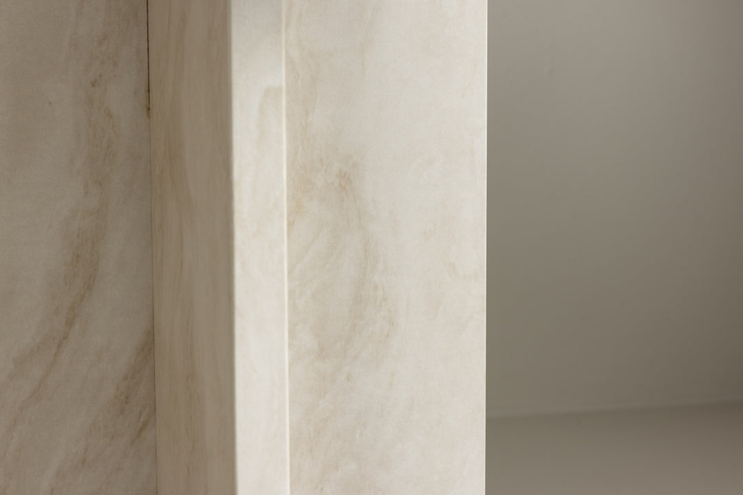 Ålesund Sidobord Ø40 Beige