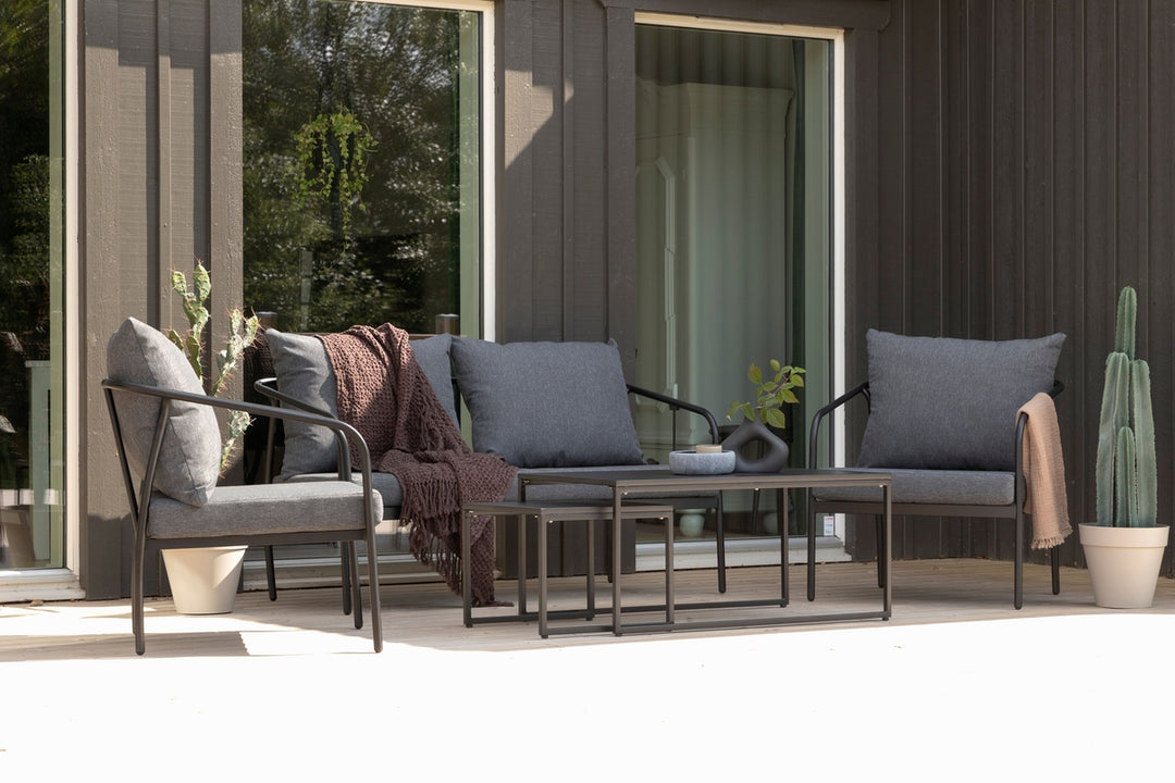 Sopot Soffgrupp Svart