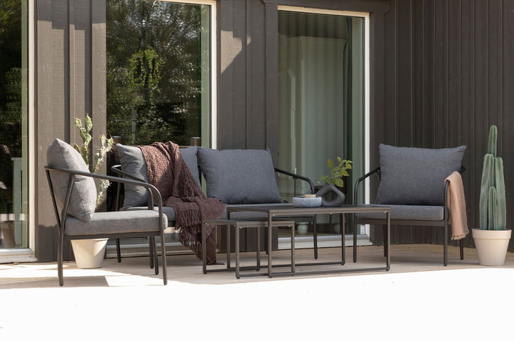 Sopot Soffgrupp Svart