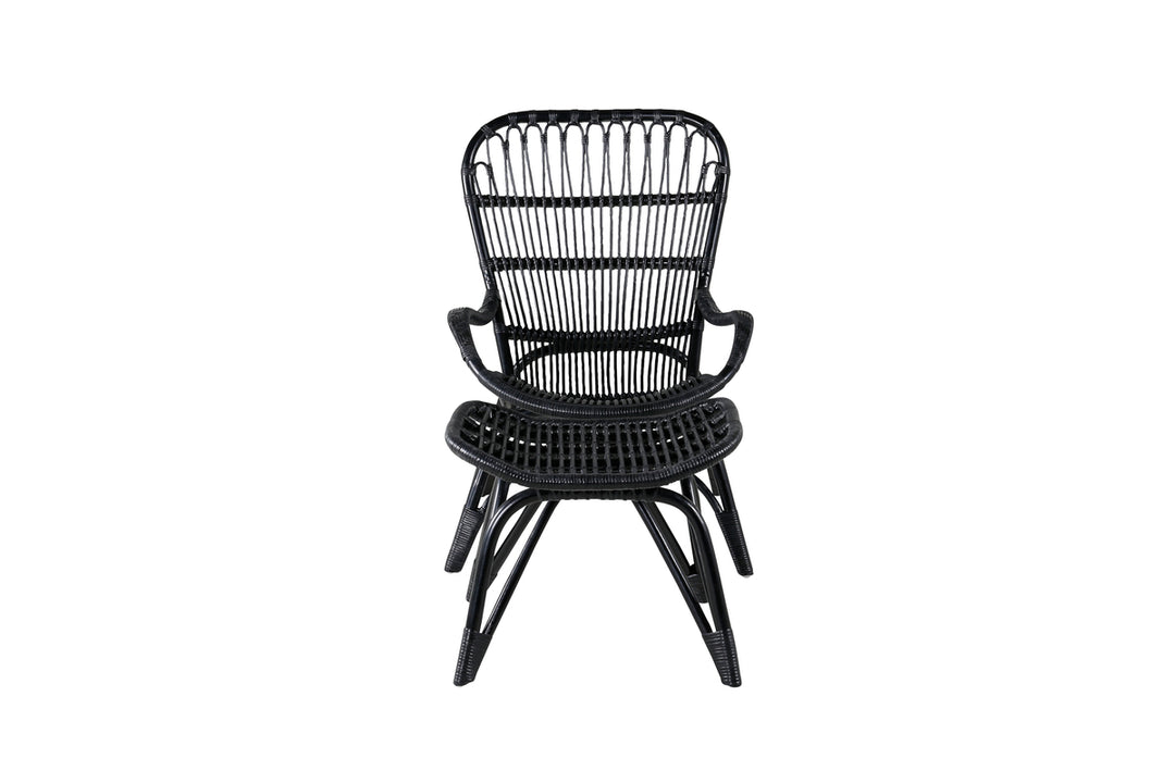 Ella Loungefåtölj Svart