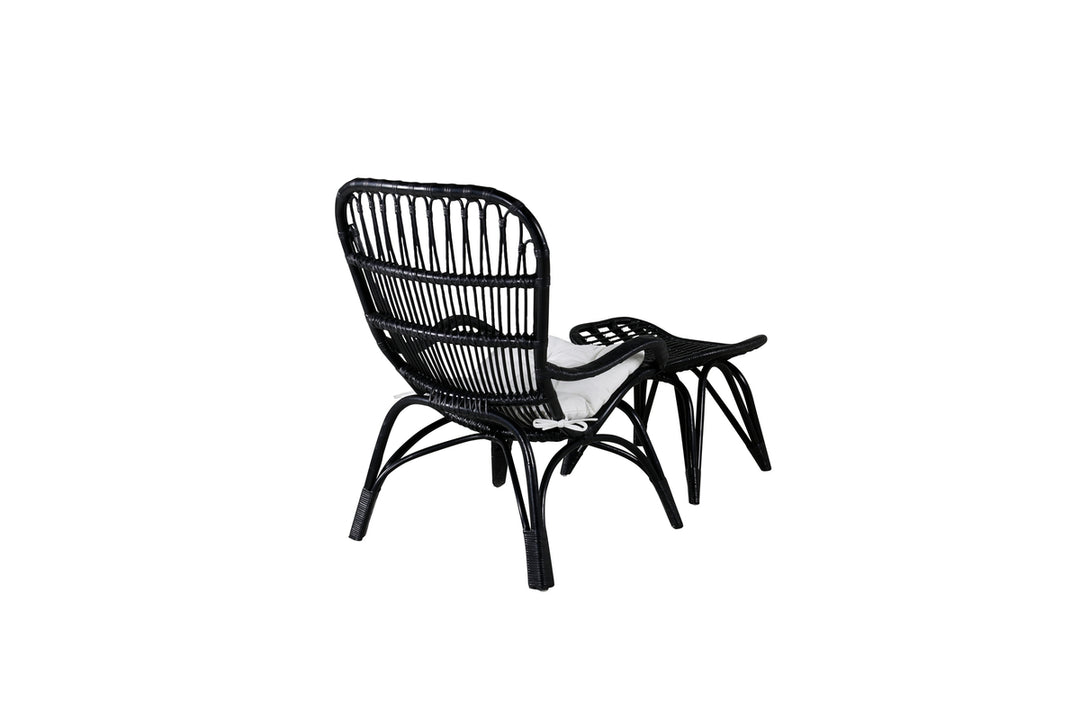 Ella Loungefåtölj Svart