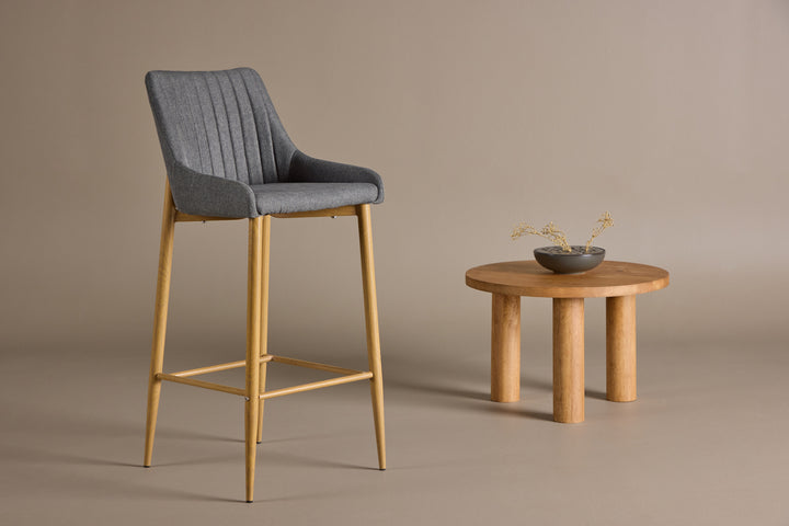 Plaza Barstolar 2-pack Mörkgrå