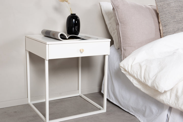 Bakal Sängbord Vit