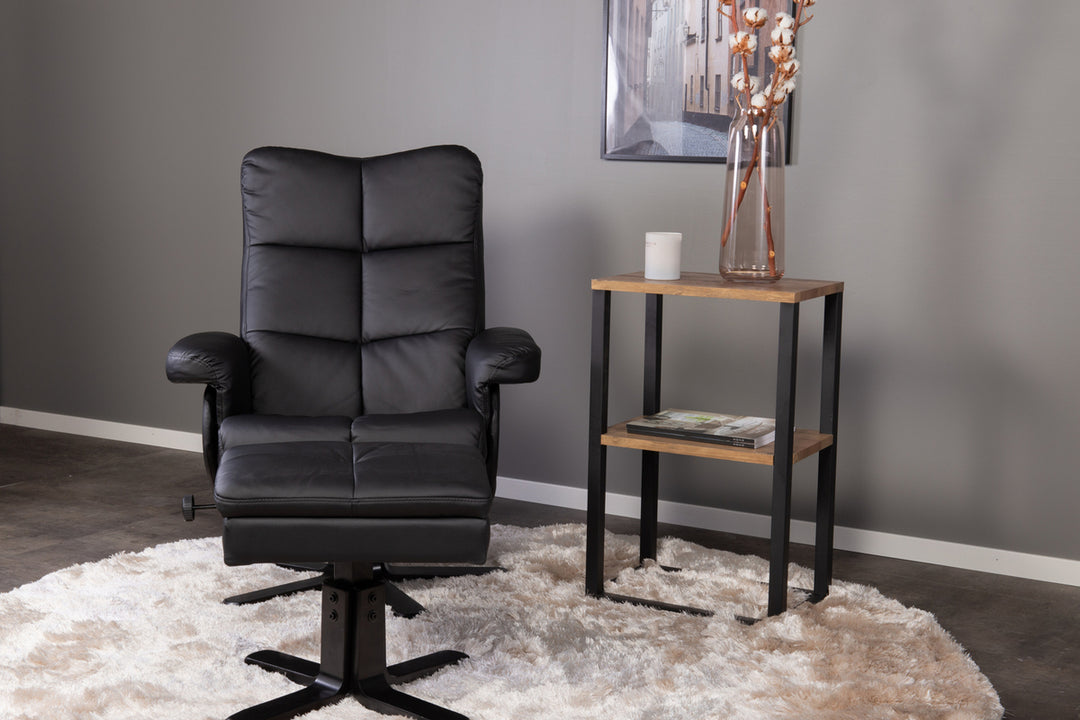 Rise Sängbord Svart