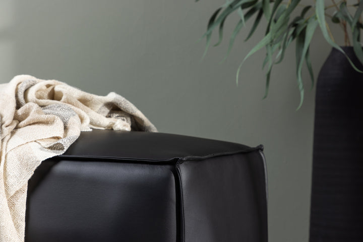 Palermo Sittpuff Svart