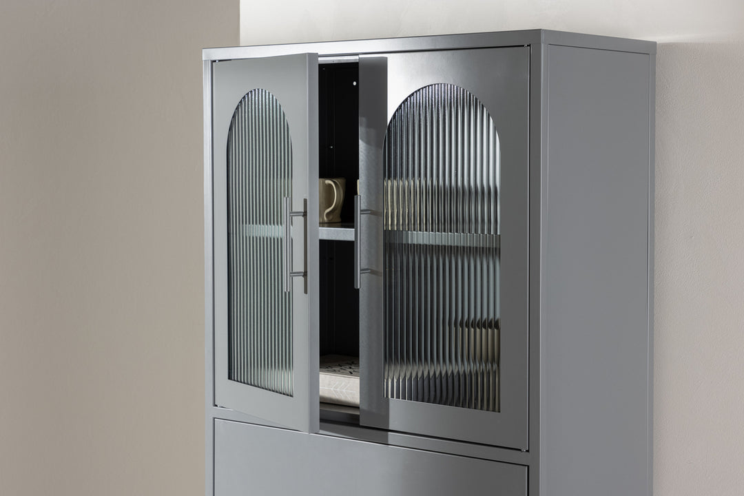 La Paz Skåp Ljusgrå