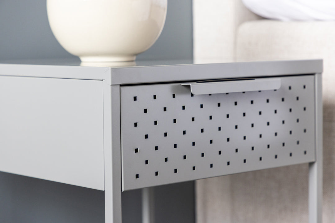 Sacramento Sängbord Ljusgrå