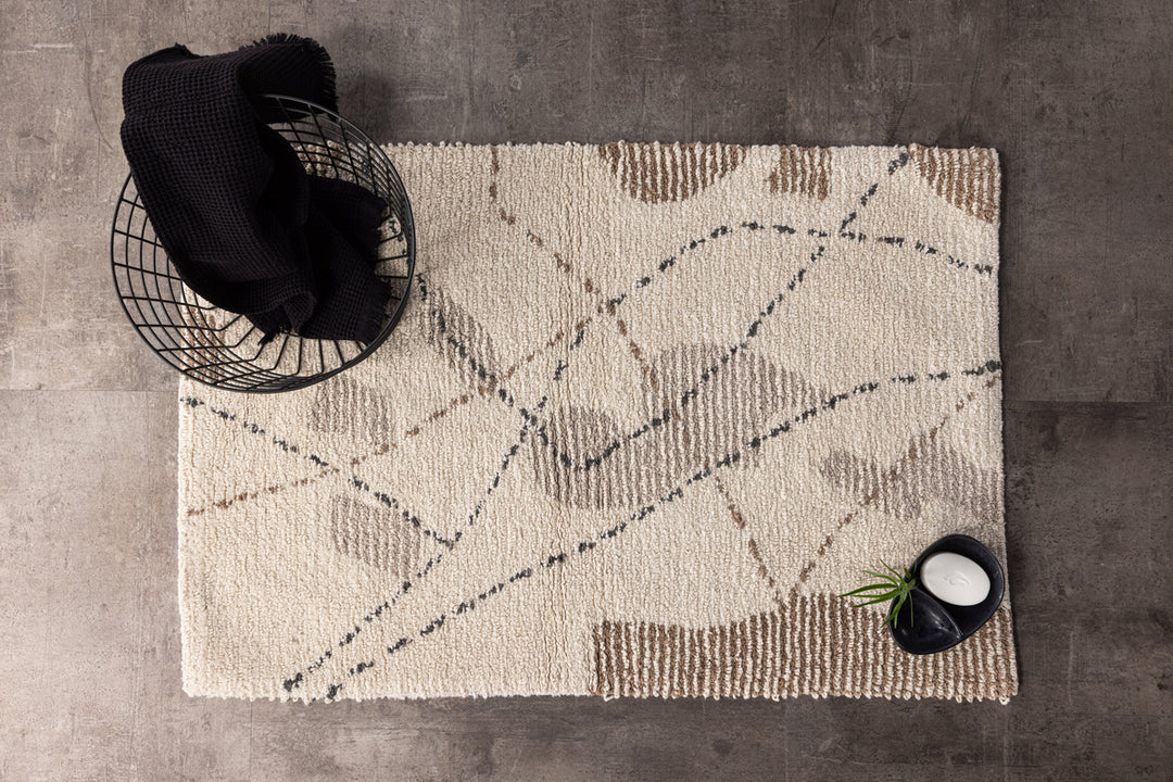 Paul Badrumsmatta 90 x 60 Elfenben