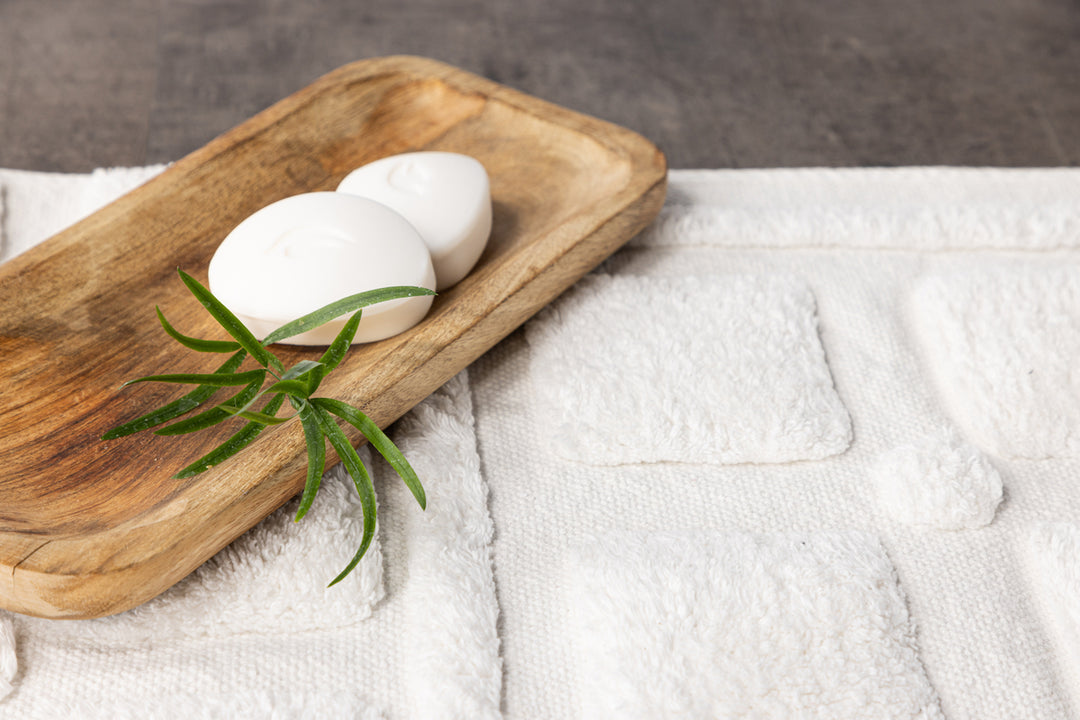 Putte Badrumsmatta 90 x 60 Vit