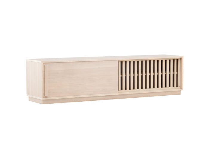 Lugo TV-bänk Vitputsad