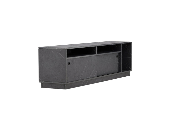 Girona TV-bänk Svart