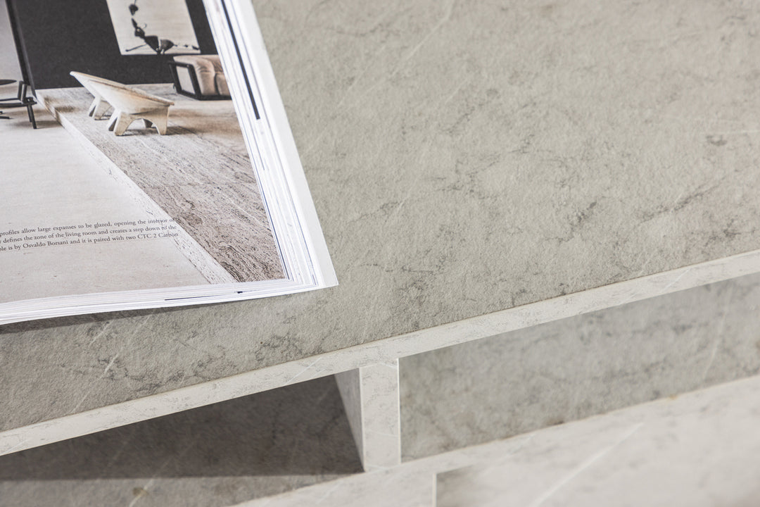 Girona TV-bänk Grå