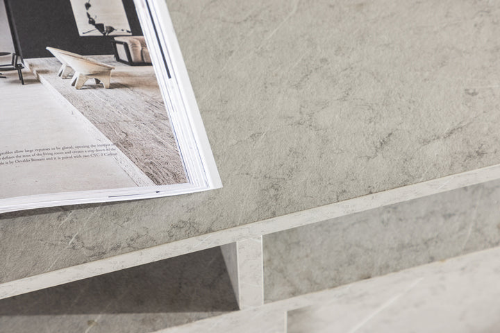 Girona TV-bänk Grå