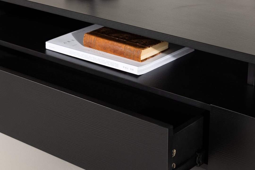 Navarra TV-bänk Svart