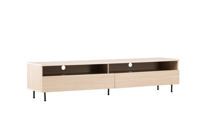 Navarra TV-bänkar Vitputsad