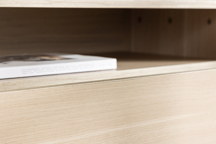 Navarra TV-bänkar Vitputsad