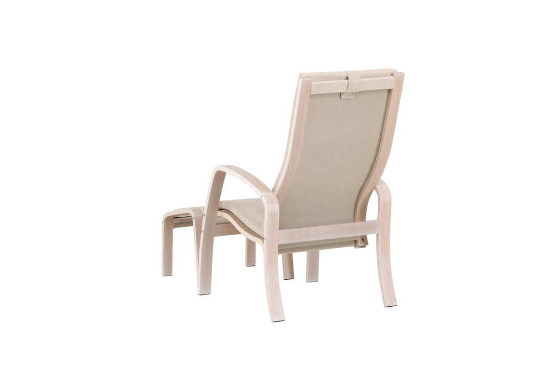 Grötö Loungefåtölj Ljusgrå