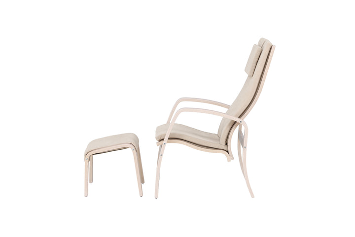 Grötö Loungefåtölj Ljusgrå