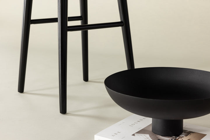 Mollösand Barstolar 2-pack Svart