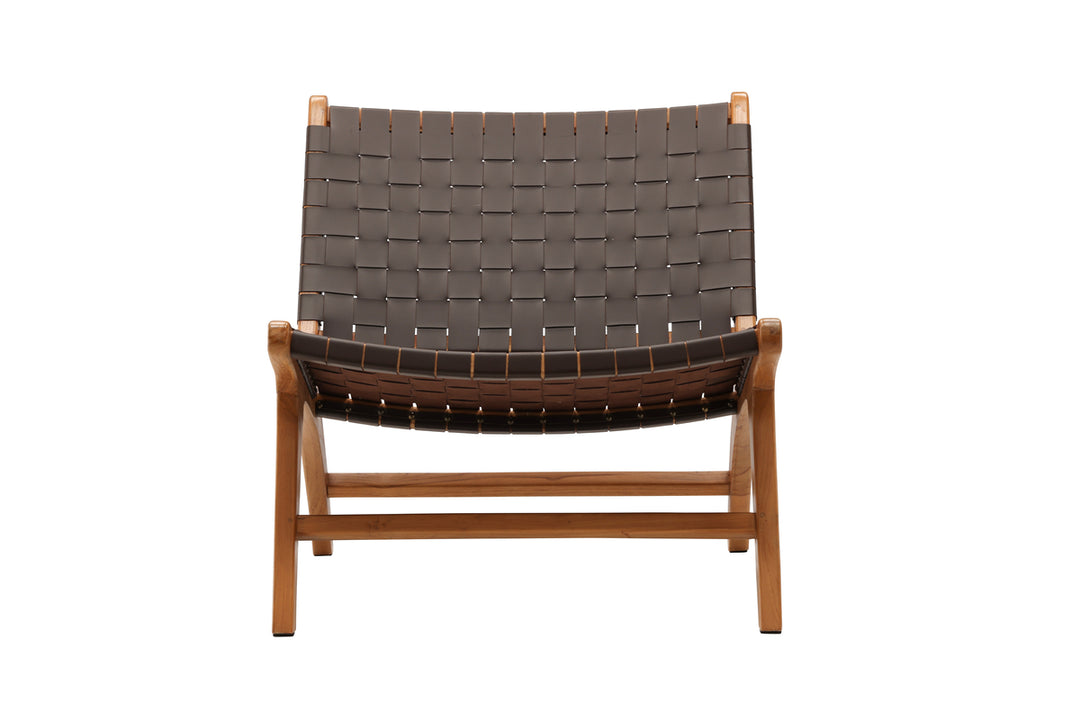 Rike Loungefåtölj Brun