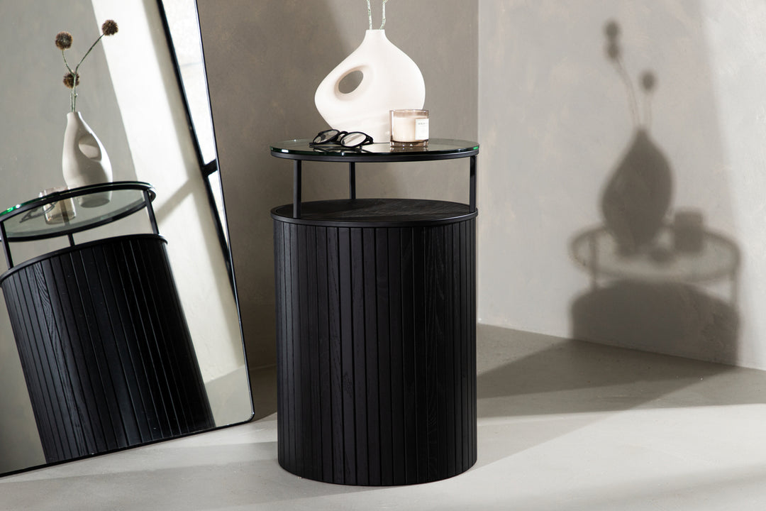 Bovall Sidobord Svart