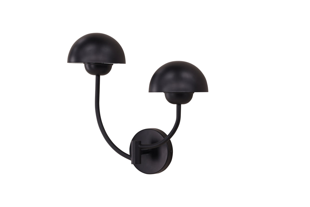 Lyckorna Vägglampa Svart