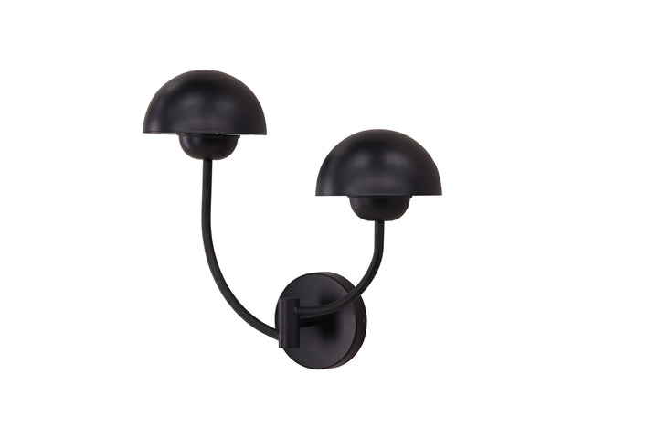 Lyckorna Vägglampa Svart