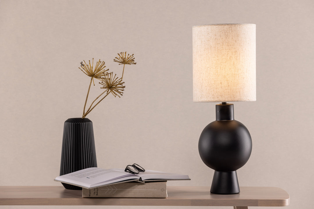 Mysterna Bordslampa Svart