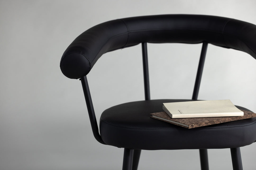 Västerås x Josefin Lustig Matstolar 2-pack Svart