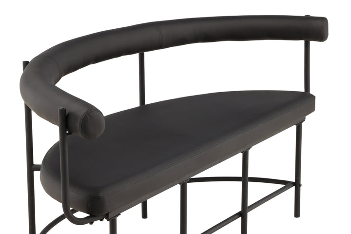 Stallhagen Kökssoffa 51 x 75 x 165 Svart