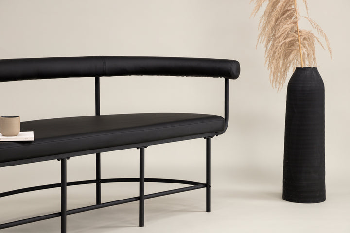 Stallhagen Kökssoffa 51 x 75 x 165 Svart