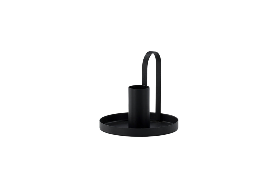 Crai Ljusstake Svart