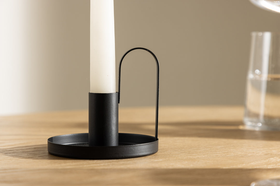 Crai Ljusstake Svart