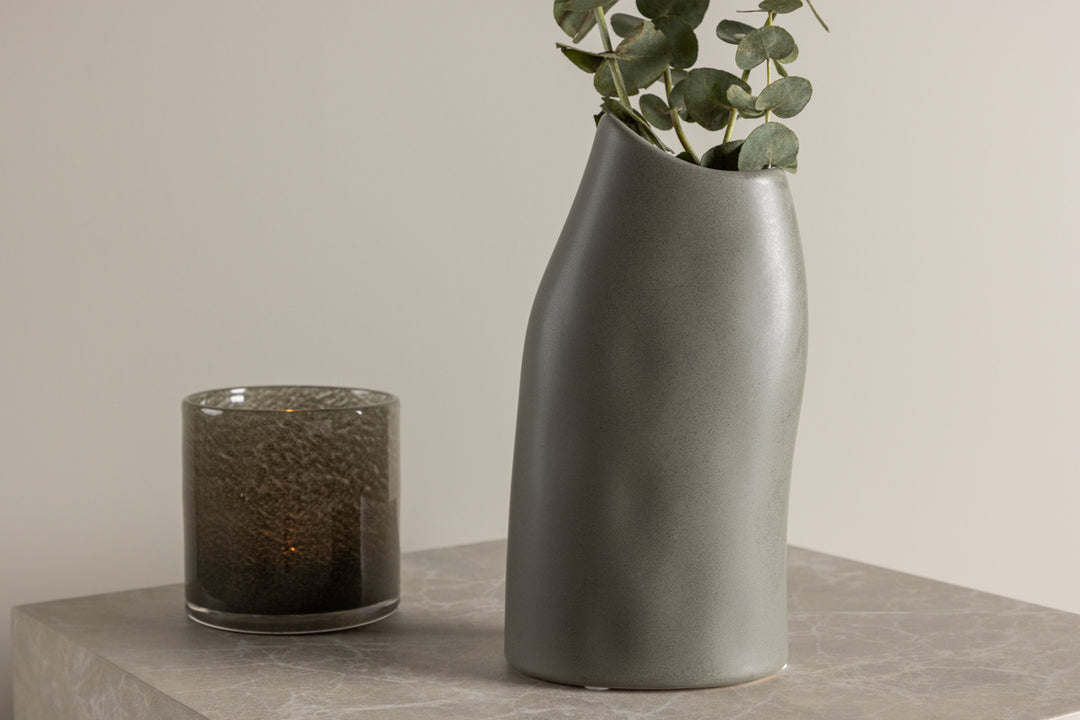 Ernst Vas 23x12x9 Mörkgrå
