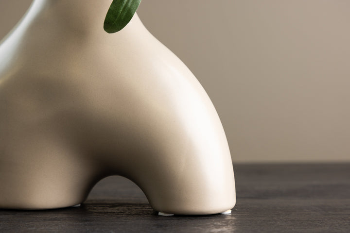 Kento Vas 15x21x8 Beige